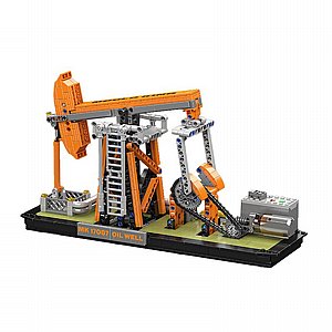 דגם הרכבה Mould King 17087 Oil Well חשמלי דגם הרכבה Mould King 17087 Oil Well חשמלי