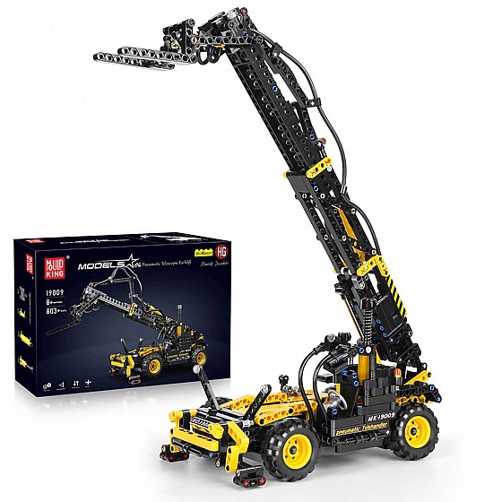 ��� ����� Mould King 19009 Pneumatic Telescopic Forklift