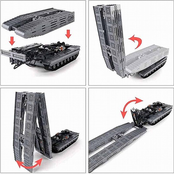 ��� ����� Mould King 20002 RC Bridge Tank