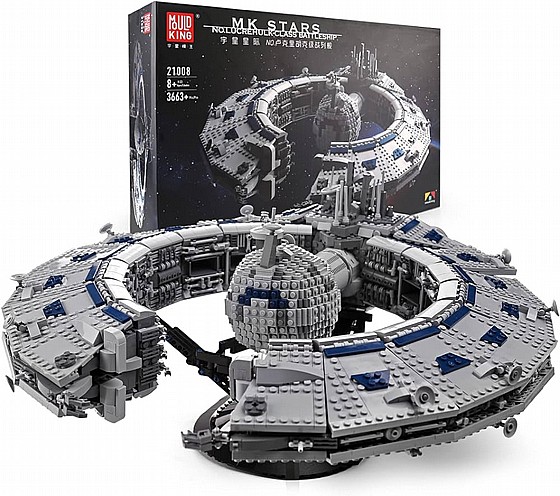 ��� ����� Mould King 21008 Lucrehulk-class Battleship