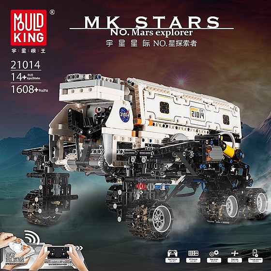��� ����� Mould King 21014 Mars Explorer �� ���
