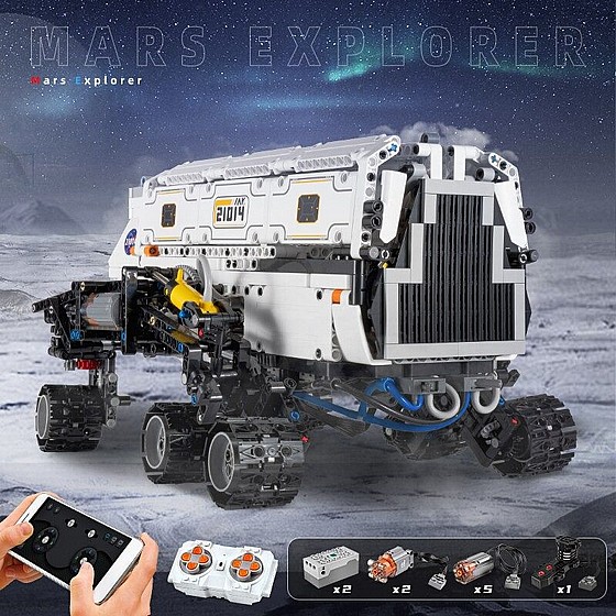 ��� ����� Mould King 21014 Mars Explorer �� ���