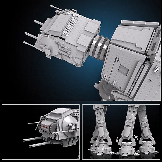 ��� ����� Mould King 21015 AT-AT
