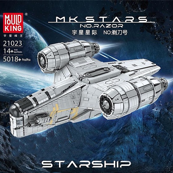��� ����� Mould King 21023 Razor Starship