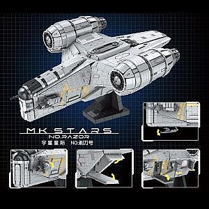 ��� ����� Mould King 21023 Razor Starship
