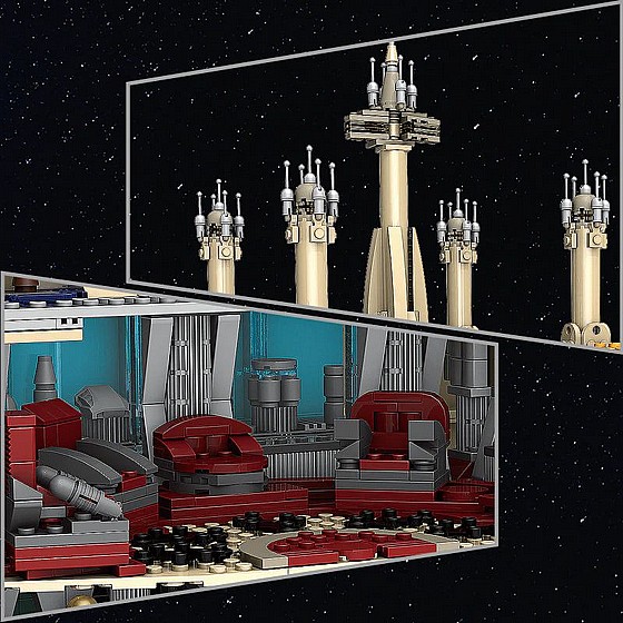 ��� ����� Mould King 21036 Juedi Temple