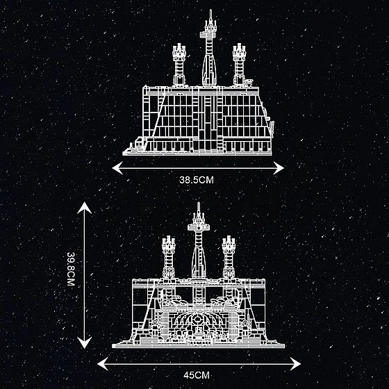 ��� ����� Mould King 21036 Juedi Temple