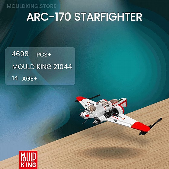 ��� ����� Mould King 21044 ARC-170 Starfighter