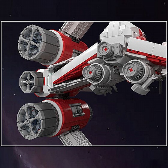 ��� ����� Mould King 21047 Interstellar Ring Fighter