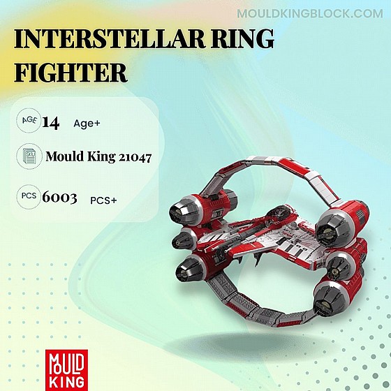 ��� ����� Mould King 21047 Interstellar Ring Fighter