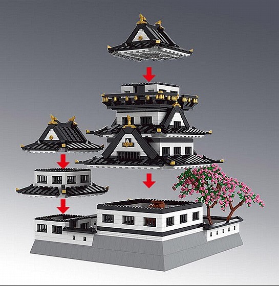 ��� ����� MOULD KING 22006 Himeji Castle