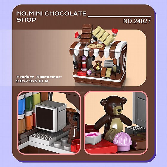 ��� ����� ���� ������ MOULD KING 24026 Chocolate Shop