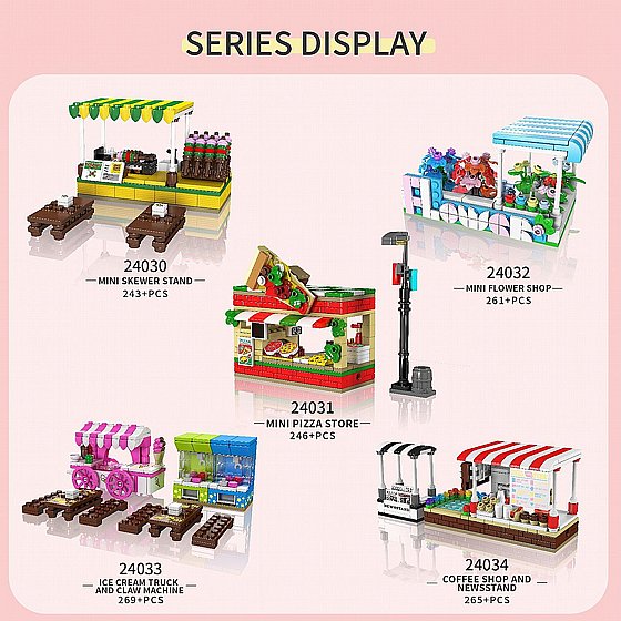 ��� ����� ���� ������ MOULD KING 24027 Chocolate Shop