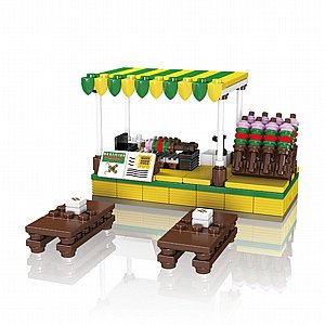 דגם הרכבה דוכן שיפודים MOULD KING 24030 Skewer Stand דגם הרכבה דוכן שיפודים MOULD KING 24030 Skewer Stand