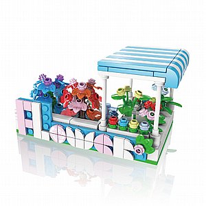 דגם הרכבה דוכן פרחים MOULD KING 24032 Flower Shop דגם הרכבה דוכן פרחים MOULD KING 24032 Flower Shop