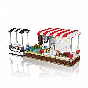 דגם הרכבה עגלת קפה MOULD KING 24034 Coffe Shop דגם הרכבה עגלת קפה MOULD KING 24034 Coffe Shop