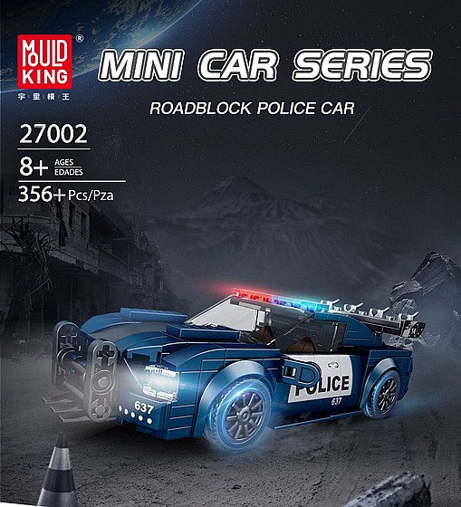 ��� ����� Mould King 27002 Roadblock Police Car