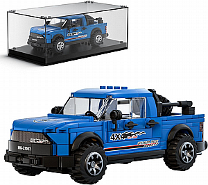 דגם הרכבה רפטור פיק אפ Mould King 27057 Raptor Pickup תואם לגו דגם הרכבה רפטור פיק אפ Mould King 27057 Raptor Pickup תואם לגו