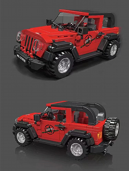��� ����� ��� ������ Mould King 27058 Wrangler Off-road