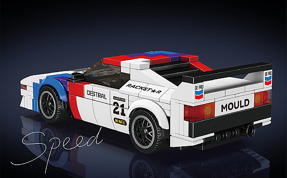 ��� ����� �-�-�� M1 ��������� Mould King 27062 M1 Sports Car