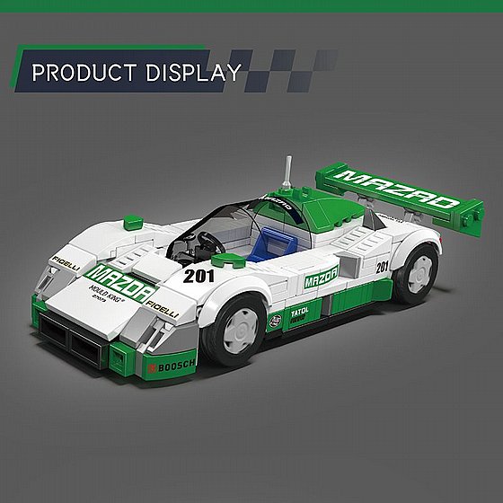 ��� �����  Mould King 27073 Mazda787B ���� ���