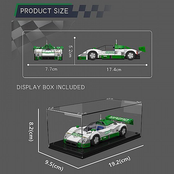��� �����  Mould King 27073 Mazda787B ���� ���