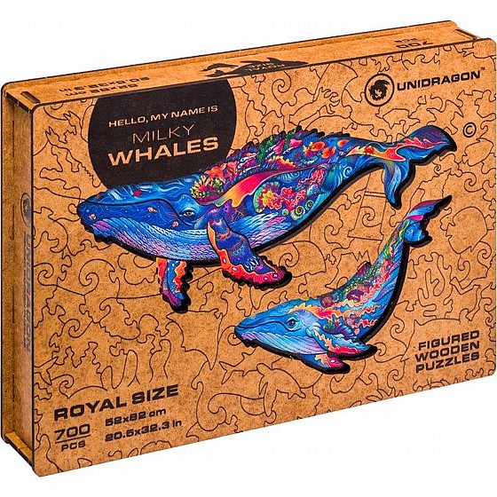 ���� �� Unidragon ������ ������� Milky Whales size Royal