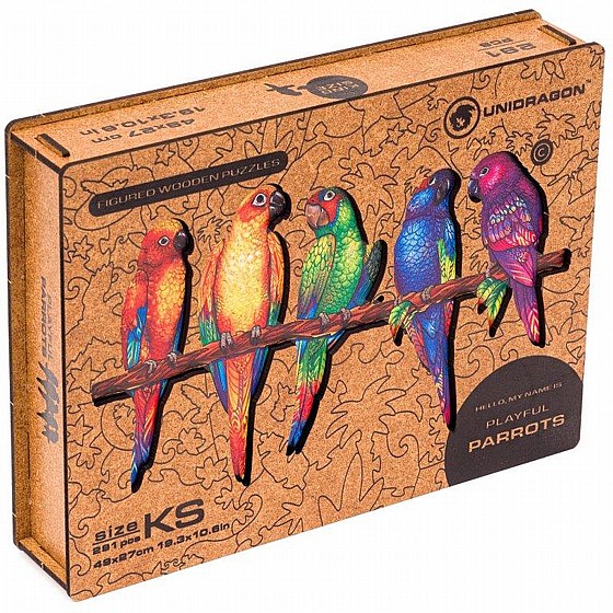 ���� �� Unidragon ������ ������� Playful Parrots size King
