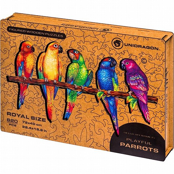 ���� �� Unidragon ������ ������� Playful Parrots size Royal
