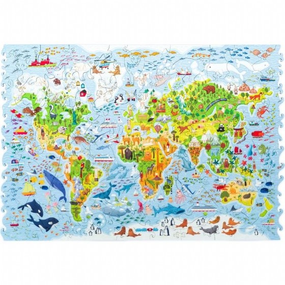 ���� �� Unidragon ������ ������� Kids World Map