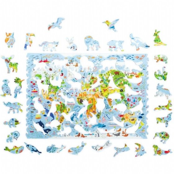 ���� �� Unidragon ������ ������� Kids World Map