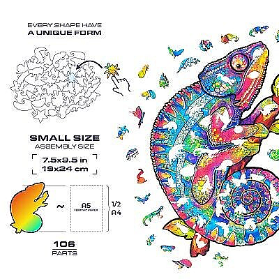  ���� �� Unidragon ������ ������� Iridescent Chameleon size M