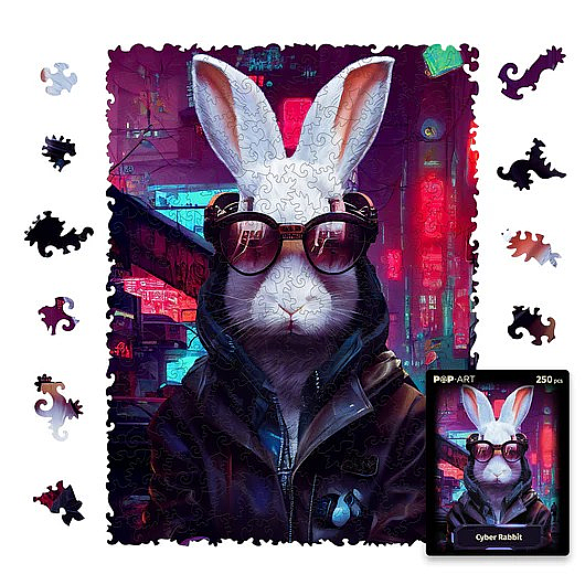  ���� �� Unidragon ������ ������� Pop Art Cyber Rabbit size M