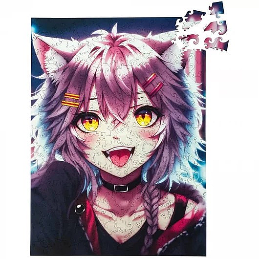  ���� �� Unidragon ������ ������� Pop Art Anime Neko Chan size M