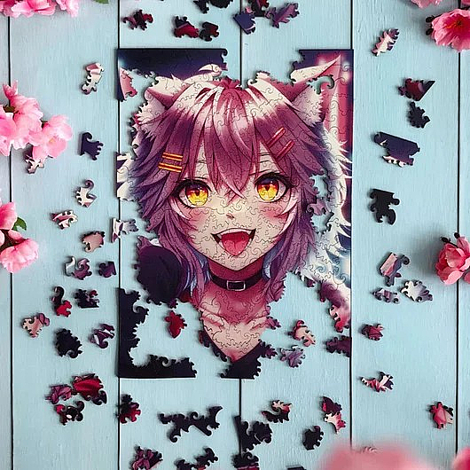  ���� �� Unidragon ������ ������� Pop Art Anime Neko Chan size M
