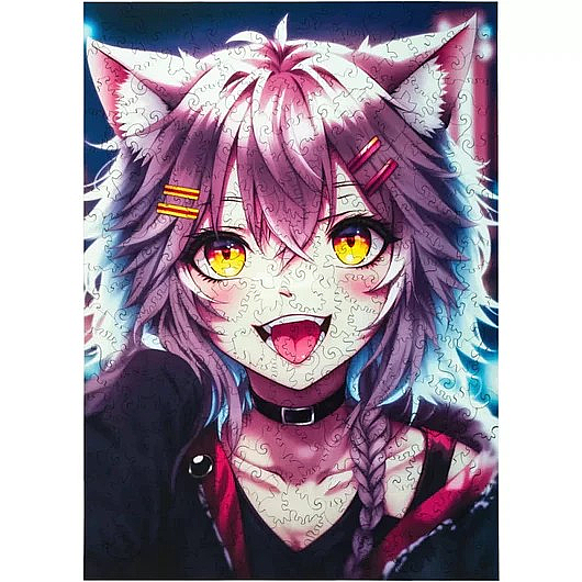  ���� �� Unidragon ������ ������� Pop Art Anime Neko Chan size M